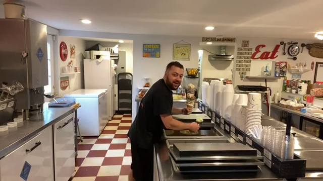 IceCreamPosse makes a cone for chat