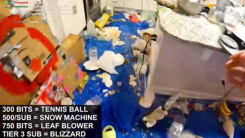 Grease fire triggers fire extinguisher