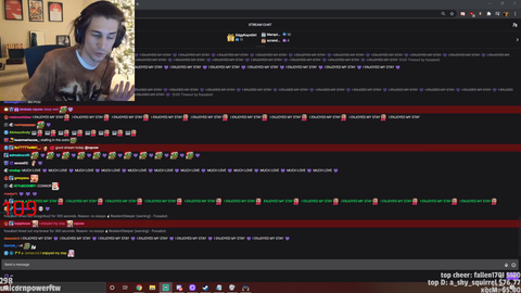 Forbes in xQc's Chat