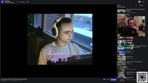 W rizz from young Squeex