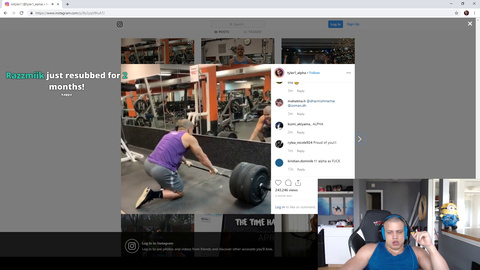 Tyler1 raging at instagram trolls
