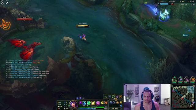 Tyler 1 ward gank