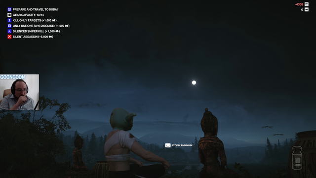 Moon's (soon to be Ex) wife texted him during his stream