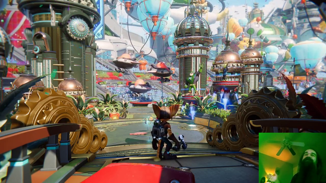 Aris praises Ratchet and Clank