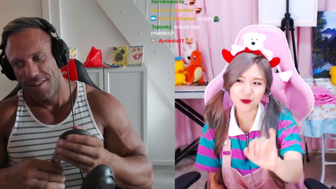 Korean Streamer wants to wrestle with Knut