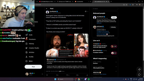 xQc adds on to Asmongold's "flagged for PvP" metaphor regarding Pokimane "It's even worse than that..it's calling out those who engage in PvP, even though you clearly are the one who did the first hit"
