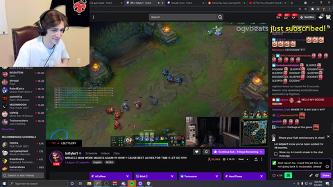 xQc goes to Tyler1s stream
