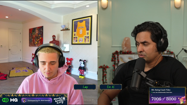 Lacy tells Dr. K he wouldn't take a magic pill that stops anxiety because then he'd start enjoying life more