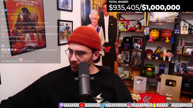 Hasan on people saying he does charity for clout and lies about donating his own money