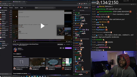 Deansocool thought he was on the wrong website