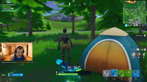 Tyler1 Breaks Fortnite