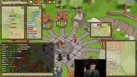 Mizkifs last will while playing Town of Salem