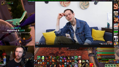 Asmongold considers shaving his head