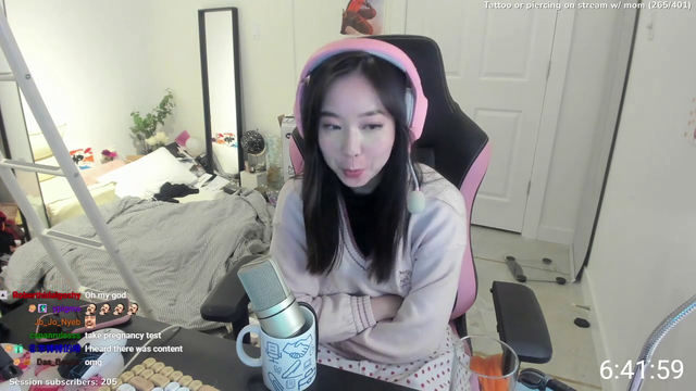 typical conversation between a female streamer and her mod