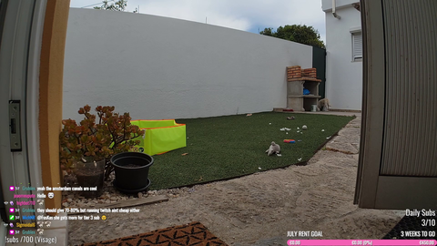 Robbed live by her neighbor (Portuguese Streamer - karii)