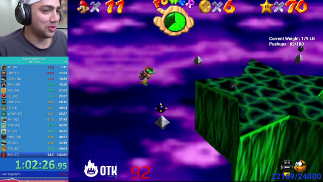 Mizkif gets a 1 second PB