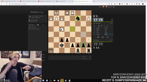 xQc Explains His Chess Strategy