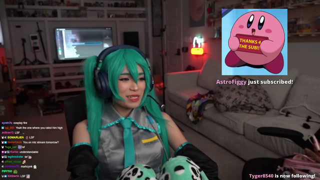 Emi shows what posts Miz upvotes