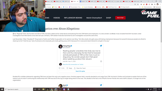 TSM founder under investigation for alleged abuse