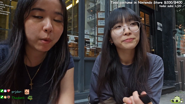 bigcocobuns was almost kicked out of the Nintendo Store because she was confused with ExtraEmily