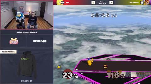 Smash Bros Pro Doesn't realize the set is over