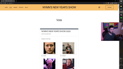 NymN's New Year's Show Voting Live Now