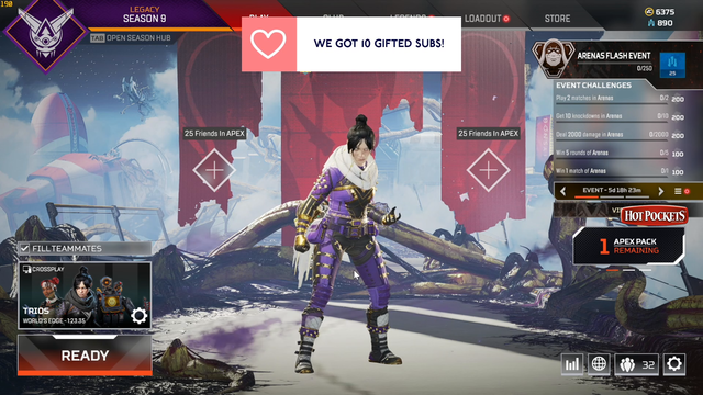 Apex Legends Streamer LuluLuvely talks about serious stuff :(