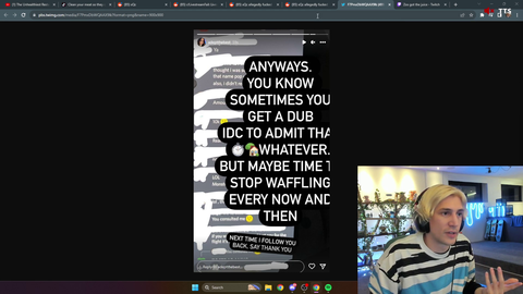Xqc claims Zos is a guy and had brought him over for night terror scares