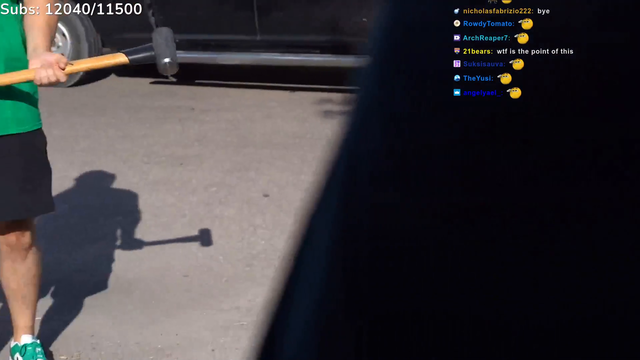 Cinna says goodbye to her old car 