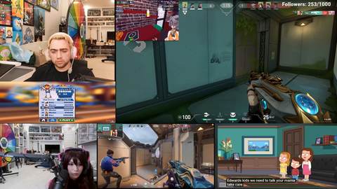 Keeping zoomers entertained while playing Valorant