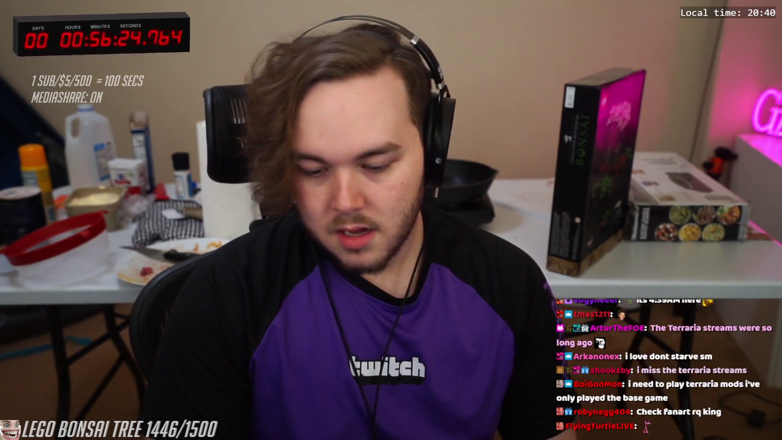 Streamer gets an IRL donation during a subathon