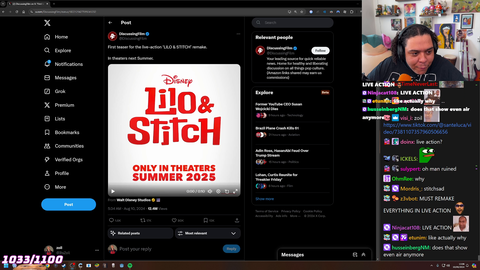 The first look at the live action of Lilo & Stitch