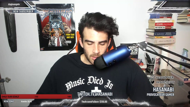 Hasan gets hosted by pink sparkles