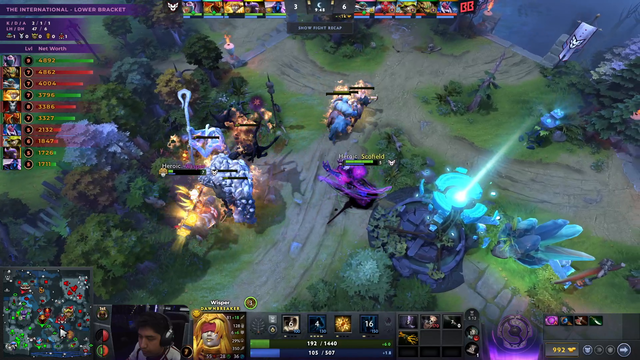 Dota player forgets how to jungle on the Main Stage of TI