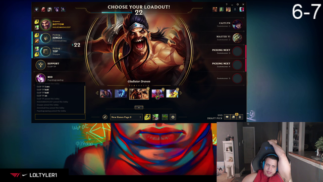 Macaiyla accidently admits to buying a lvl 30 league of legends account
