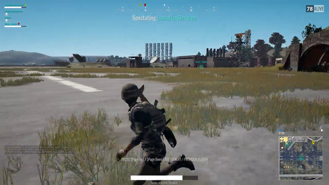Dying PUBG player really doesn't want to get killed by a pan