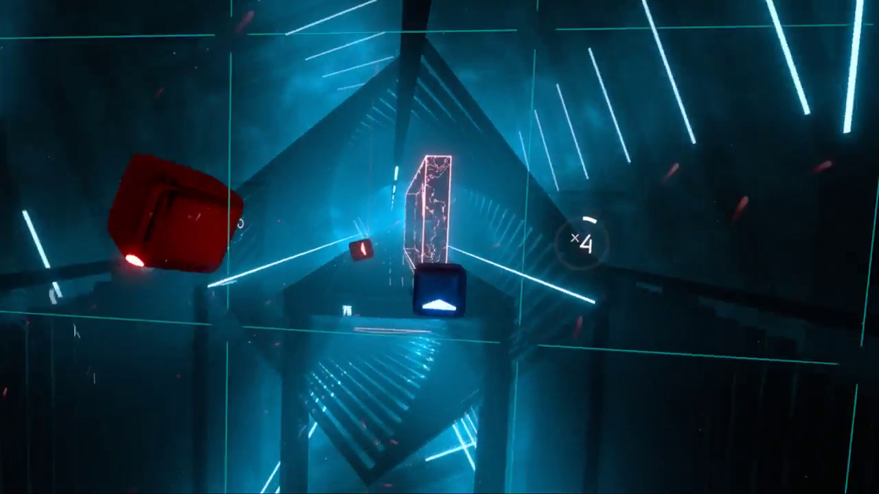 Buddy didn't have his game sound on when streaming Beat Saber and I could not stop laughing