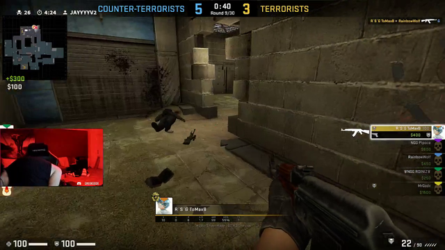 Greek's CS:GO team find his stream