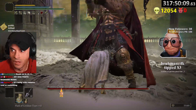 Dan's Explosive First Encounter with Consort Radahn