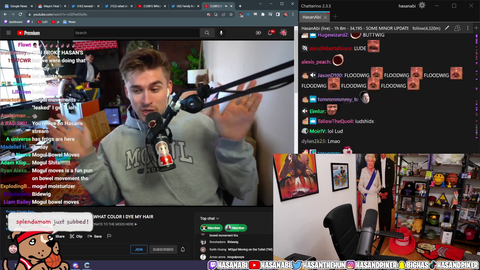 Ludwig with perfect timing