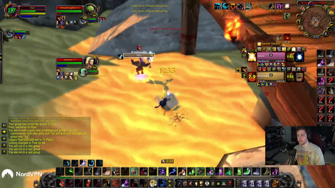 Soda having a good time in WoW Arena