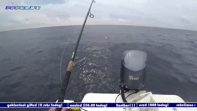 Fisherman's rod explodes from a fish and it hits him in the face.
