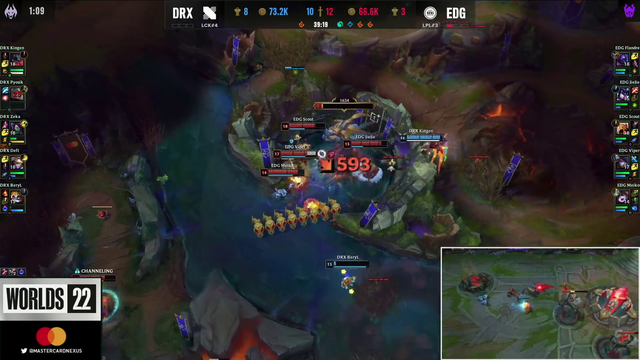 DRX misses win by 1 second against EDG