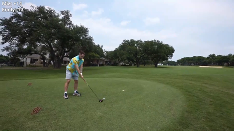 Mizkif hits his head golfing
