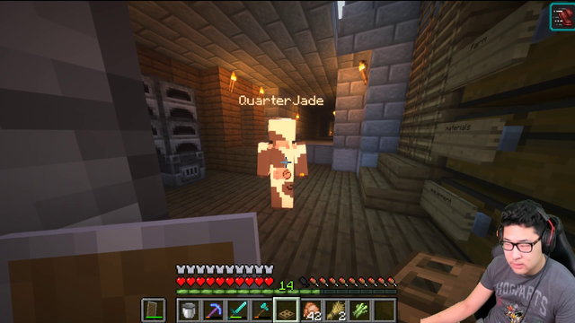 QuarterJade wants Peter to milk her.