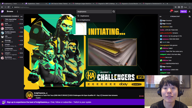 Toast on watching the Valorant qualifier