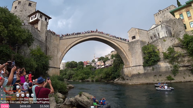 guy jumped off the bridge