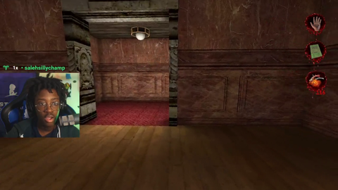 Streamer finds secret room in the library