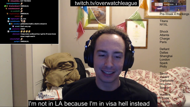 OWL's Sideshow on xQc's Diet