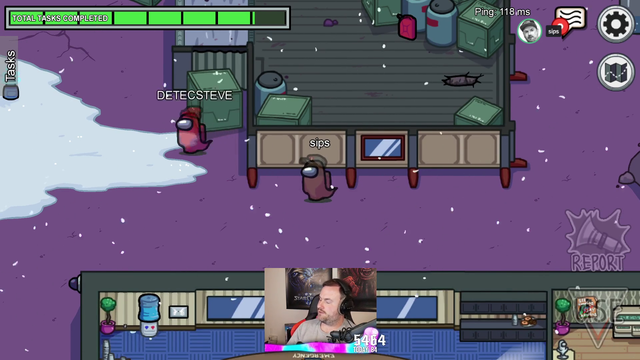 Sips and Steve share an intimate moment